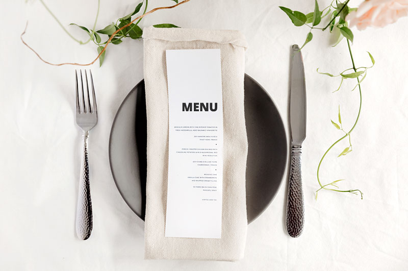 Function and party menus.