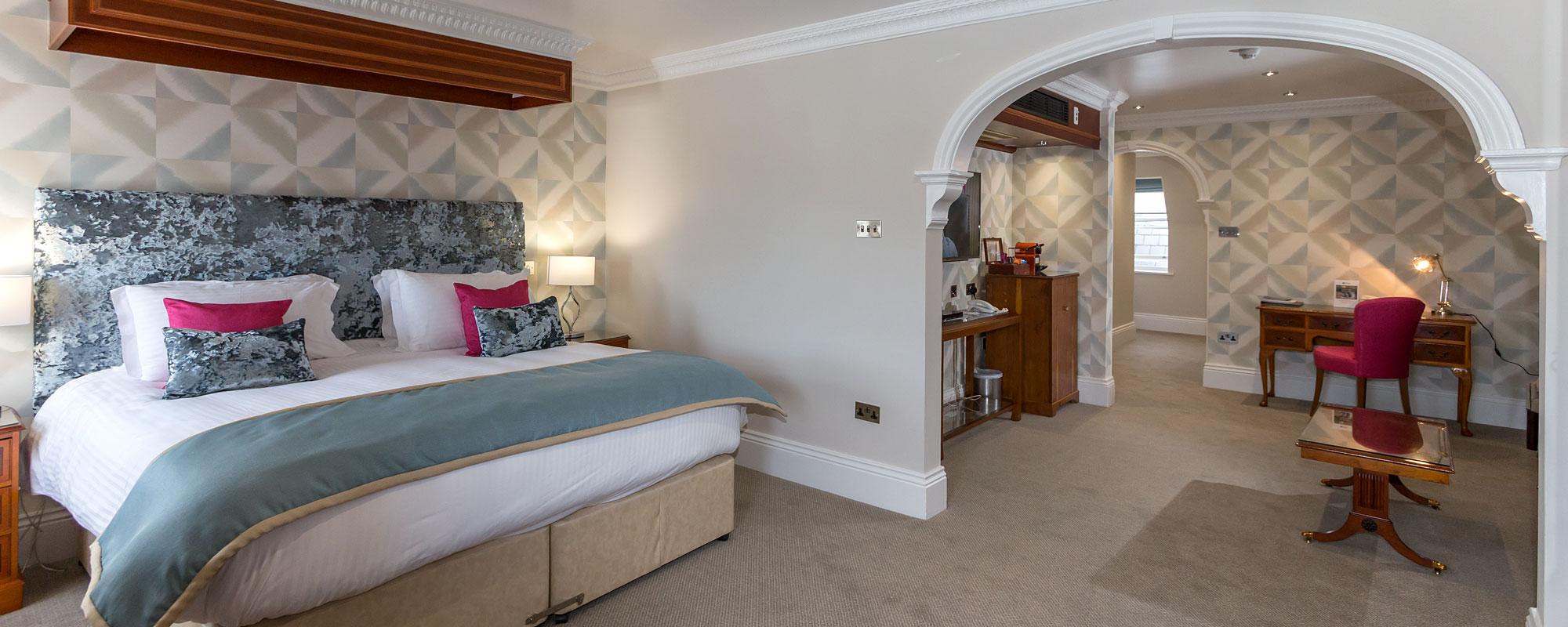 Hotel suites.