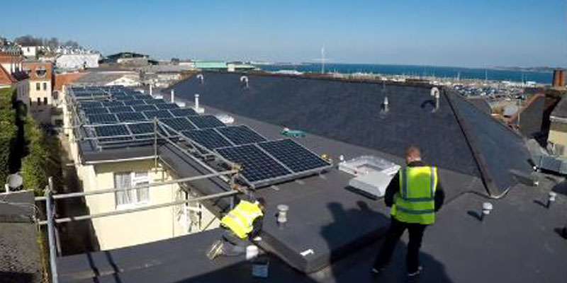 Sustainable solar power.